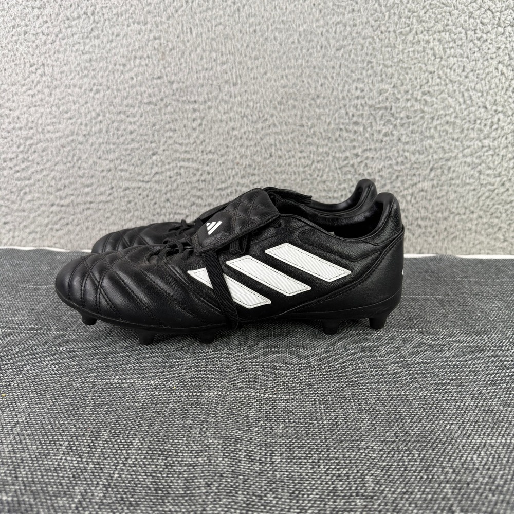 Adidas Copa Gloro Soccer Cleats Men 7.5 Black White GY9045 Leather Firm Ground